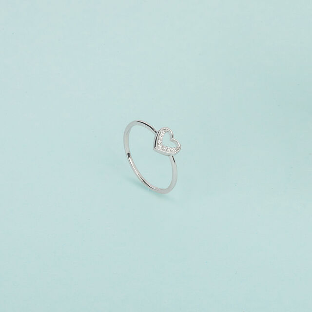 Eternal Love Silver Finger Ring,,hi-res image number null