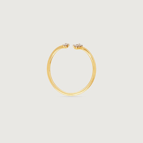 Serene Spark Diamond Ring