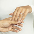 Sparkle Promise Gold & Diamond Finger Ring,,hi-res view 1