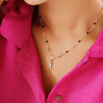 Mia Sutra DIY with Alphabet Charms- L,,hi-res view 2