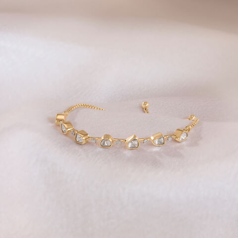 Timeless Grace Polki Diamond Bracelet