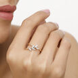 14KT Yellow Gold Summer Shade Diamond Finger Ring,,hi-res view 1