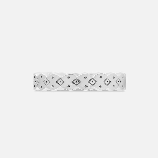 Bold Geometric Silver Finger Ring,,hi-res image number null