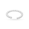 Tribal Beads Silver Toe Ring,,hi-res view 2