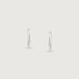 Playful Swirl Silver Drop Earrings,,hi-res view 5