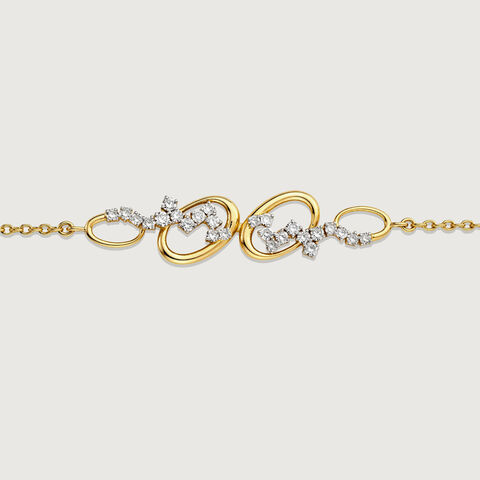 Scattered Harmony Diamond Bracelet
