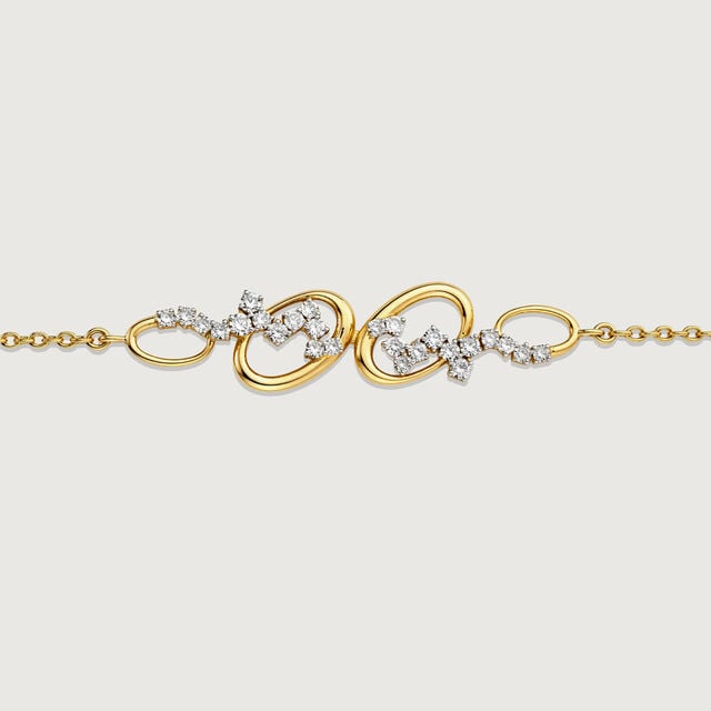 Scattered Harmony Diamond Bracelet,,hi-res image number null