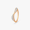 Sculpted Curve Diamond Ring,,hi-res view 1