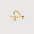 Graceful Wave Diamond Ring,,hi-res view 3