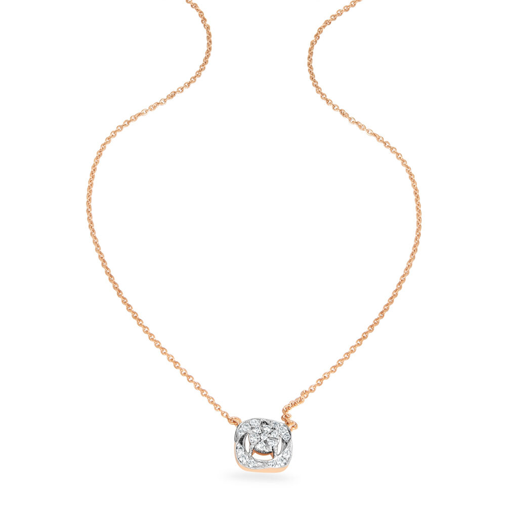 Tanishq rose gold chain hot sale