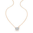 14KT Rose Gold Galactic Dreams diamond Pendant with chain,,hi-res view 1
