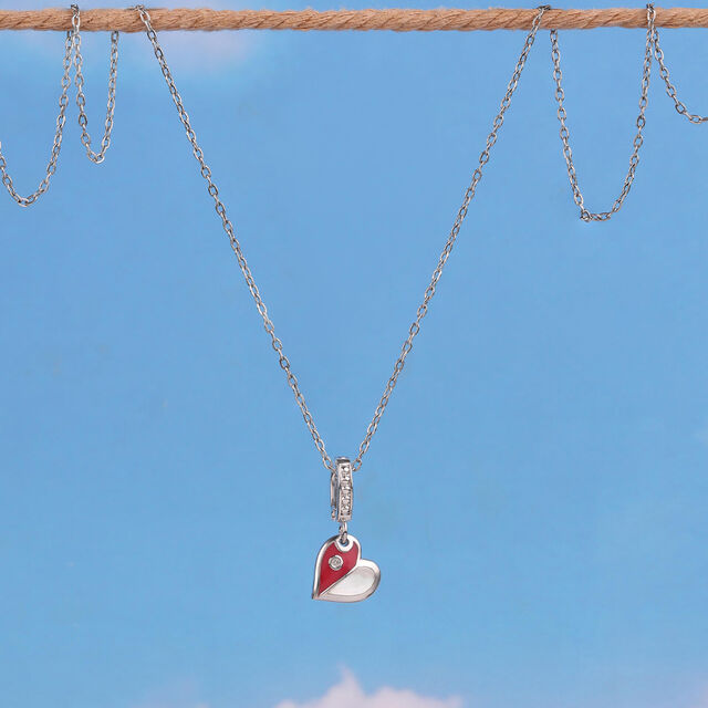 Cheerful Heart Silver Pendant,,hi-res image number null
