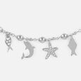 Daisy Drip Silver Bracelet,,hi-res view 4