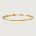 Violet Velvet 14KT Amethyst Bangle,,hi-res view 4