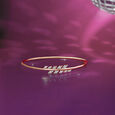 Strobe Rhythm Gold & Diamond Bangle,,hi-res view 1