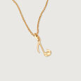 Musician's Muse 14KT Gold Pendant,,hi-res view 4