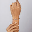 Stellar Radiance 14KT Diamond Bangle,,hi-res view 2