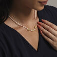 Golden Lattice Pearl Chain,,hi-res view 2