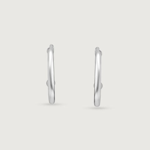 Sunny Spin Silver Drop Earrings