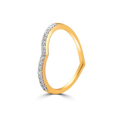 Serenity Stackable Multipurpose Solitaire Finger Ring