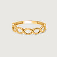 Infinite Loop 18KT Finger Ring,,hi-res view 3