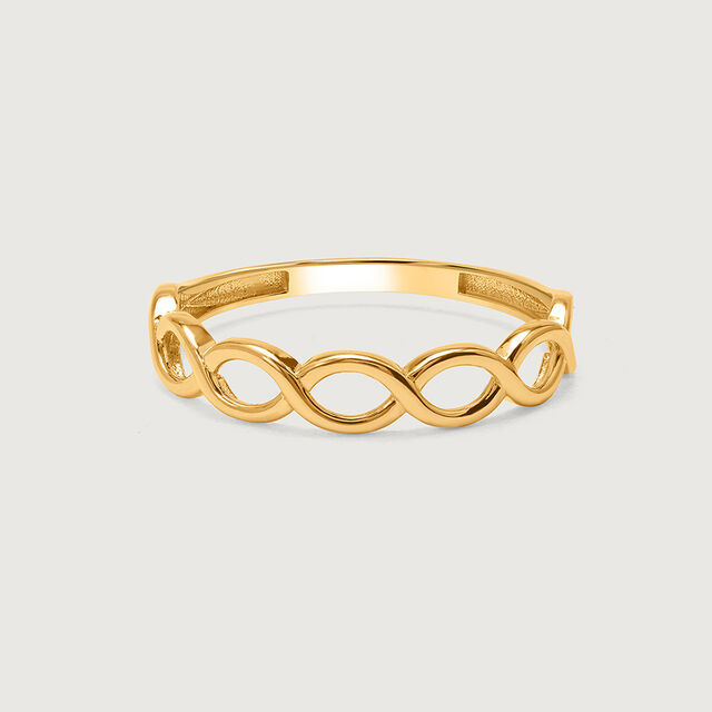 Infinite Loop 18KT Finger Ring,,hi-res image number null