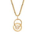 14KT Yellow Gold Stately Pearl Pendant,,hi-res view 1