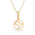Mia Radiant 14KT Yellow Gold Rainbow Gemini Birthstone Pendant,,hi-res view 8