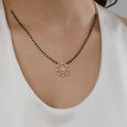 Blooming Bliss Gold and Diamond Mangalsutra,,hi-res view 2