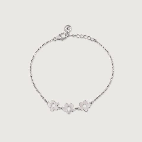 Cheeky Bloom Silver Bracelet