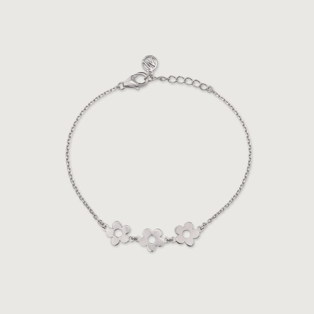 Cheeky Bloom Silver Bracelet,,hi-res image number null