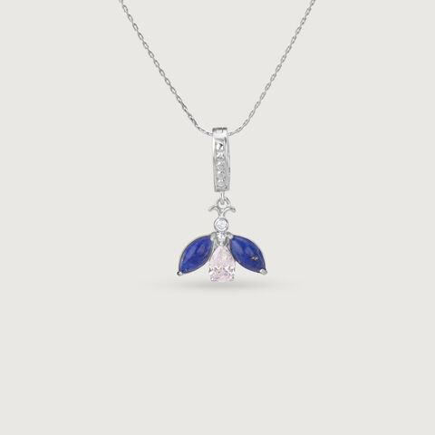 Mystic Flutter Silver Pendant