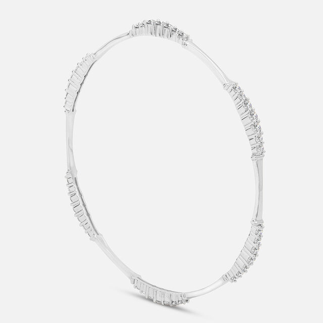 Radiant Glow Silver Bangle,,hi-res image number null