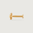 Classic Woven Gold Nose Pin,,hi-res view 3