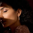 Disco Dream Gold & Diamond Drop Earrings,,hi-res view 1