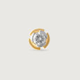 Orbit Spark Gold and Diamond Nose Pin,,hi-res view 2