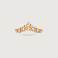 Radiant Horizon Gold & Diamond Finger Ring,,hi-res view 4