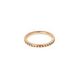 14KT Yellow Gold Classic Leaf Vents Finger Ring,,hi-res view 1