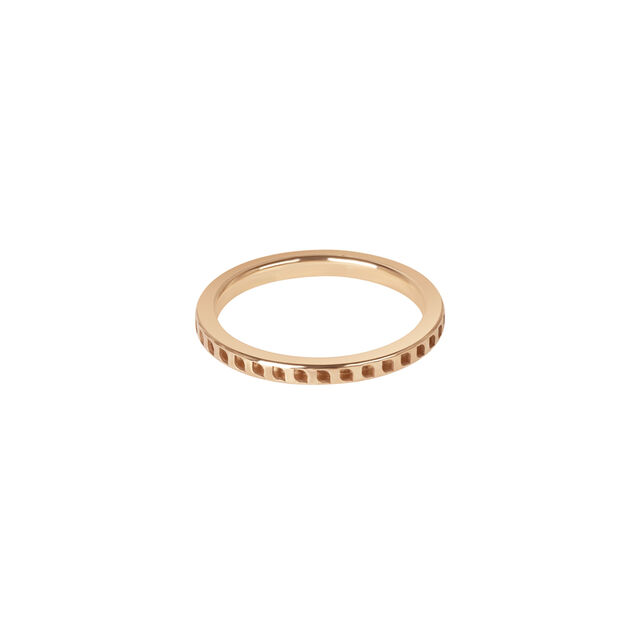 14KT Yellow Gold Classic Leaf Vents Finger Ring,,hi-res image number null