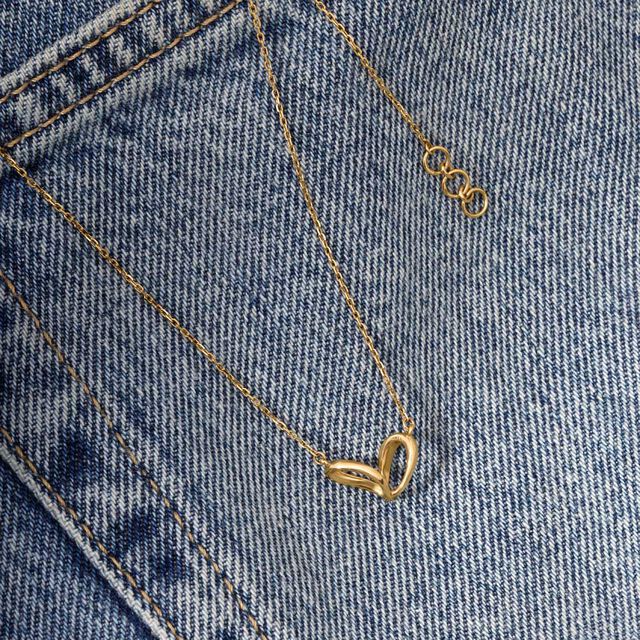 Heart Pop Gold Necklace,,hi-res image number null