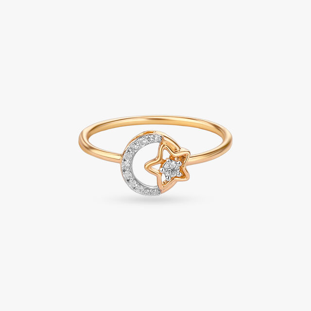 Moonlit Star Diamond Ring Diamond Ring,,hi-res image number null