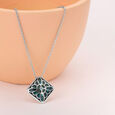 Mystic Mosaic Silver Pendant,,hi-res view 1