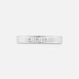 Square Stunner Silver Finger Ring,,hi-res view 3