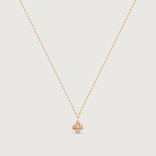 Petal Crest Diamond Necklace,,hi-res image number null
