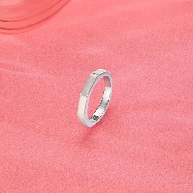 Dual Band Silver Ring,,hi-res image number null