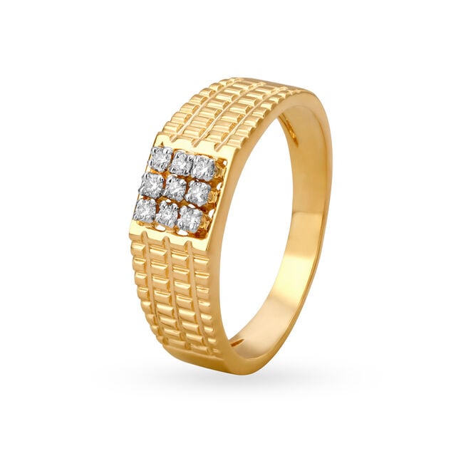 Solitaire Diamond Tanishq Diamond Rings For Male With Price