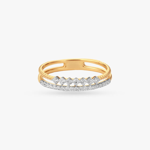 Layered Elegance Diamond Ring,,hi-res image number null