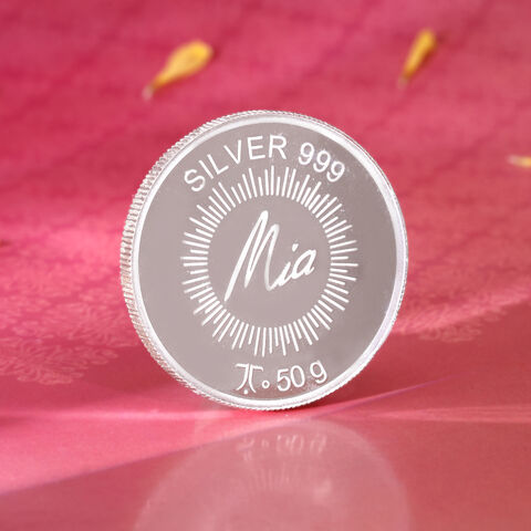 Divine Krishna Silver Coin