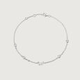 Butterfly Bliss Silver Anklet for Women,,hi-res view 2