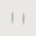Classic Glow Silver Drop Earrings,,hi-res view 3